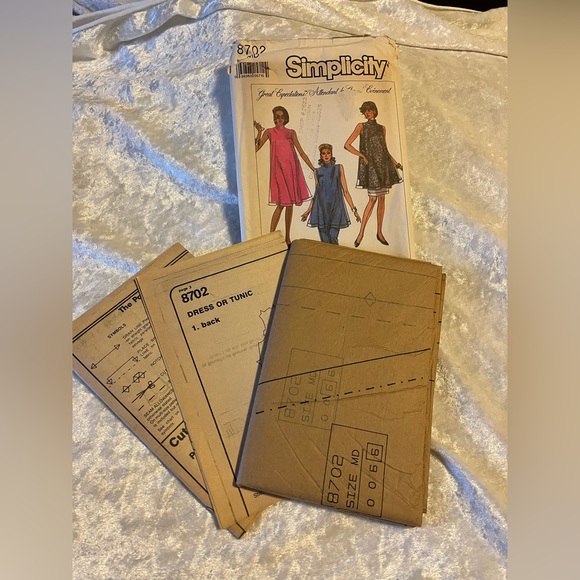 Vintage Sewing Pattern, maternity, Simplicity#8702 - Picture 2 of 4